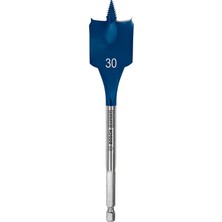 Professional 1x Expert Self Cut Speed Yaprak Delme Uçları (Yumuşak Ahşap, Sunta, Ø 30,00 Mm, Ak