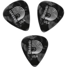 1cap4-Bk 3 Adet Gitar Pena 0.70 mm Siyah Medium