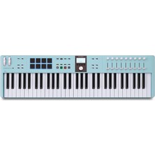 – Keylab Essential 61 Mk3 | Müzik Prodüksiyonu Için Mıdı Kontrolcü, Kapsamlı Yazılım Paket