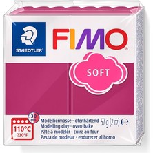 Fimo 8020-T23 Fimo Soft Modelleme Kili 57 gr Bordo