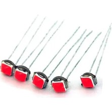 Adet T3-T4-T5 Duy Uyumlu Mini LED Ampul Kilometre Gösterge Ambians Aydınlatma Kırmızı