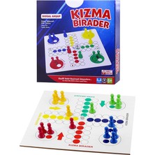 Kızma Birader Oyunu Akıl Hafıza Mantık Beceri Eğitici Zeka Strateji Oyunu Ludo Kutu Oyunu