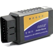 Wifi 1.5 Obd2 Araç Arıza Tespit Cihazı, iPhone Uyumlu, PIC18F25K80 Çipsetli, Kablosuz Tarayıcı