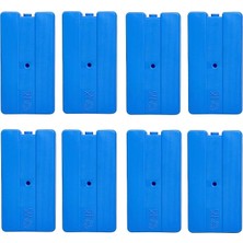 Aküsü Buz Kasedi Ice Box 8nanli Set 370 ml x 8, Ankanorm, Mavi