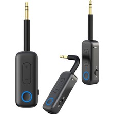 Ses Alıcı Verici Adaptör - 3.5mm Aux Girişli, Mikrofonlu, Şarjlı Handsfree Araç Kiti ve Tv D�