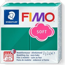 8020-56 Fimo Soft Modelleme Kili 57 Gr. Zümrüt Yeşili