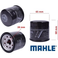 Honda Yağ Filtresi ile Uyumlu HF204 Mahle Oc 1081 Forza 250-300 Nc 700-750 Cbr 600