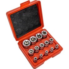 5589 1/2-3/8-1/4 Torx Lokma Anahtar Seti 14 Parça