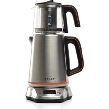DX-1321-S Perfecttea Dijital Çay Makinesi, Metalik
