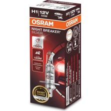 Ampul 12V H1 55W Night Breaker Silver 64150NBS