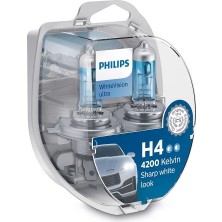Whitevision Ultra H4 Far Lambası, 4200 K Set