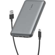 10000MAH Powerbank, 1 Usb-C Portu ve 2 Usb-A Portu Bulunan 10K Usb-C Taşınabilir Şarj Cihazı, Ip