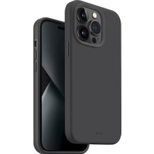 Lino Hue (Magclick Manyetik Şarj Uyumlu) Telefon Kılıfı iPhone 14 Pro ile Uyumlu (Gri)