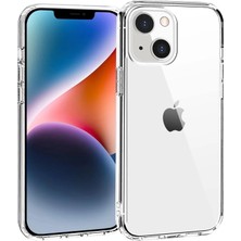 Cayk iPhone 15 Plus Uyumlu Kamera Korumalı Mika Kristal Çizilmez Sararmaz Şeffaf Kılıf