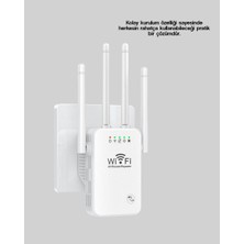 Wps Destekli 2.4ghz + 5ghz Wifi Sinyal Güçlendirici