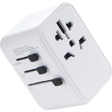 35W 3in1 Type-C Çok Yönlü Şarj Adaptörü Universal Evrensel Seyahat Charge Station