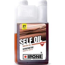 2t Self Oil Strawberry 2 Zamanlı Motosiklet Yağı Çilek Kokulu 1 Litre