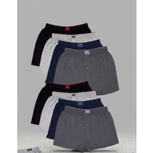 Nacar Store Tutku Erkek 8'li Penye Havlu Bel Karışık Renk Boxer