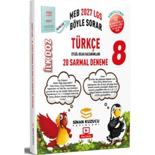 Sinan Kuzucu Yayınları 2027 8. Sınıf İlk Doz Türkçe Sarmal Deneme MEB Sınav Bilgisi