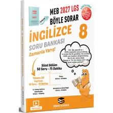 Sinan Kuzucu Yayınları 2027 8. Sınıf Lgs Ingilizce Soru Bankası