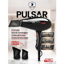 Empressco Yüksek Performanslı 2500W Siyah Profesyonel Saç Kurutma ve Fön Makinesi