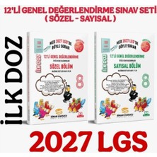 Sinan Kuzucu Yayınları 2027 8. Sınıf Ilk Doz 12'li Sayısal Sözel Genel Değerlendirme Sınavları