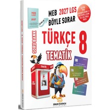 Sinan Kuzucu Yayınları 2027 8. Sınıf Tematik Türkçe Soru Bankası