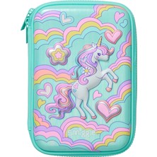Smiggle 3D Kabartmalı Unicorn Hardtop Kalem Kutusu