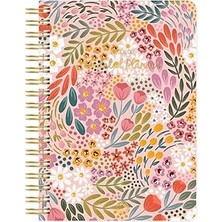 Renas Store Le Color Süresiz Planlayıcı Spiralli Ajanda Defter Botanical 17X24 cm
