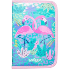 Smiggle Smıggle Flamingo Figürlü 40 Parçadan Oluşan Zıp It Kalem Kutusu