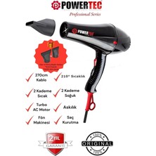 Empressco Güçlü 2500W Profesyonel Turbo Fön Makinesi ve Saç Kurutma Cihazı