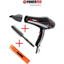 Empressco Profesyonel Turbo Fön Makinesi, Fön Fırçası ve Saç Spreyi Seti