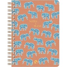 Renas Store Le Color Utopia Spiralli Defter Düz Fil 17X24 cm