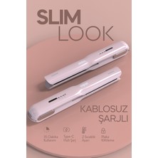 Empressco Mini Kablosuz Taşınabilir Saç Düzleştirici, Seyahat Için Uygun