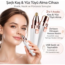 Empressco Mini Şarjlı 2'li Epilatör ve Düzeltici, Hassas Kullanım