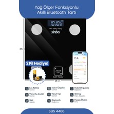 Empressco Akıllı Dijital Kas ve Vücut Kitle Endeksi Tartısı, Bluetooth Bağlantılı