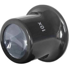 Marsilyan™- 10X Büyütmeli,saat,takı Onarım Için  Cam Lensli Optik Göz Büyüteç