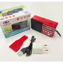 Marsilyan™- RT-303 USB ve Micro Kart Girişli Manuel El Radyosu