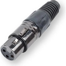 Renas Store Sline Audio Xlr Dişi Mikrofon Jack 3 Pin