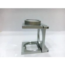 Marsilyan™- 20 mm Büyüteç Lup Dokumacı Büyüteci Full Çelik Katlanabilir TH9007A