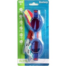 Bestway Çocuklar Için Renkli Deniz ve Havuz Gözlüğü, 3-6 Yaş