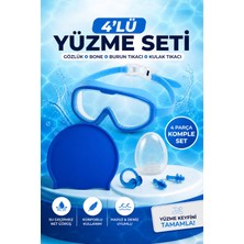 Premini 4'lü Deniz Yüzücü Dalış Maskesi Seti, Konfor ve Güvenli Deneyim