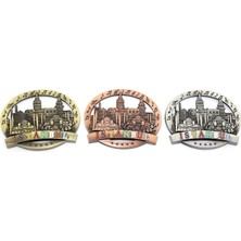 Marsilyan™- Istanbul Temalı Metal Magnet ALK3329