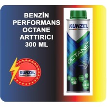 KUNZEL 300 ml Benzin Oktan Performans Artırıcı Direksiyon Yağı ile Güçlü Performans