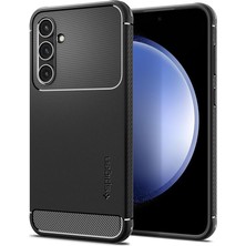 Galaxy S23 Fe ile Uyumlu Kılıf Rugged Armor Matte Black - ACS06376