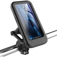 Bisiklet Telefon Tutucu | Su Geçirmez Su Geçirmez Bisiklet Motorsiklet Atv Motosiklet Telefon Tutu