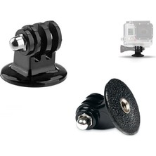 Montaj Adaptörü Gopro Kamera Için Hero 5 4 Gümüş Siyah Session 3 3 2 Hd, Actıon Camcorder Xiao