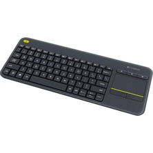 K400+ Kablosuz Touch Klavye - Siyah -920-007149