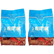 Mangal Kömürü, 1 kg Paket, 2 Adet