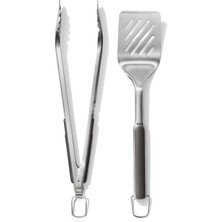 Good Grips Spatula ve Maşa Seti - Bulaşık Makinesinde Yıkanabilir Barbekü Maşası Seti Paslanm